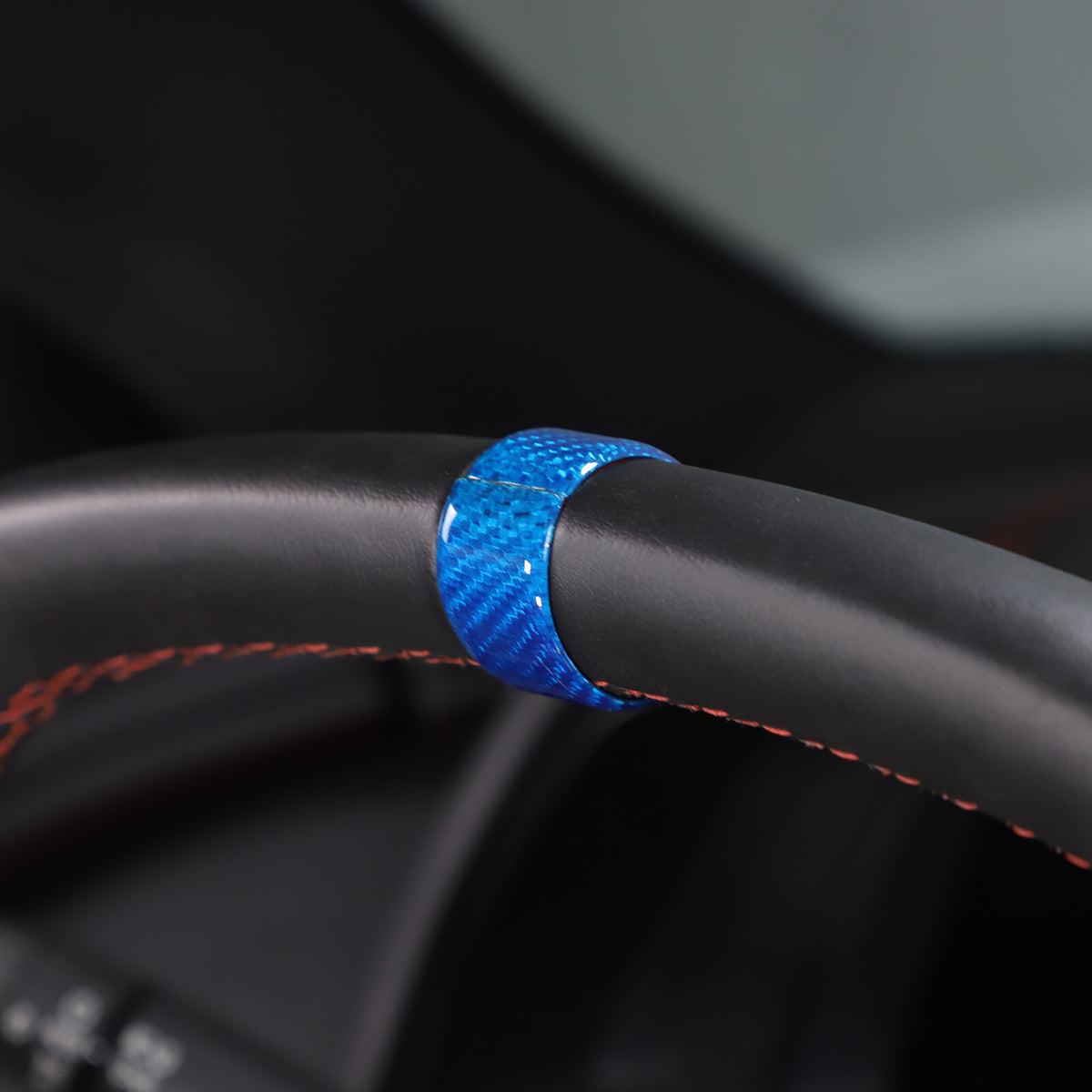 Blue Real Carbon Fiber Full Interior Set Decor Trim Kit for Corvette C8 20-25 - Variants 1-5 68