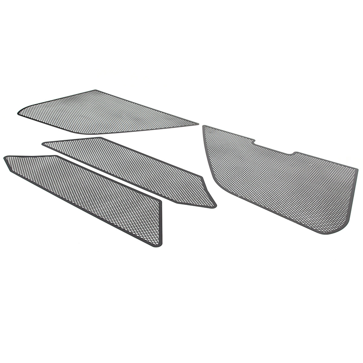 Front Grill Guard Side Vent Intake Mesh Grille Insert For Corvette C8 2020-26 7