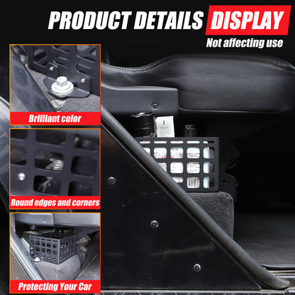 Alloy Second Row Seat Side Storage Basket Tray For LR Defender L316 2004-2018 9