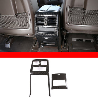 Carbon ABS Rear Air Vent Trim For Mercedes-Benz GLE GLS ML GL W166 X166 13-19 9