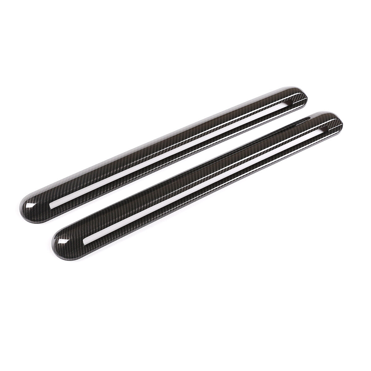 For Mercedes-Benz G-Class 19-20 Carbon Style Rear C-Pillar Air Outlet Vent Trim 10