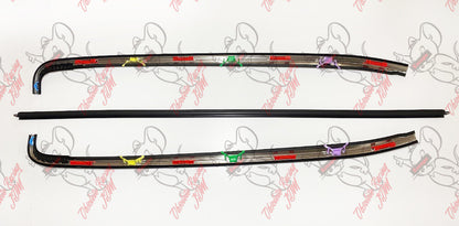 OEM HONDA Civic 1992-1995 OEM MOLDING FR WINDSHIELD SIDE RH & LH UPPER Set 7