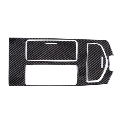 Carbon Fiber Center Console Shifter Panel Sticker For 2014-24 Maserati Ghibli 7