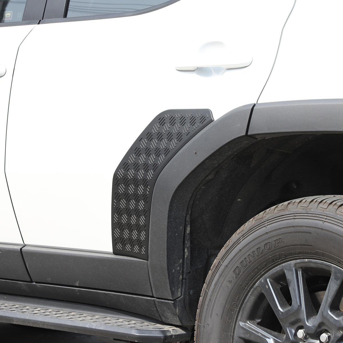 Rear Wing Fender Anti-Scratch Plate Cover For Toyota Land Cruiser LC250 24+ 21