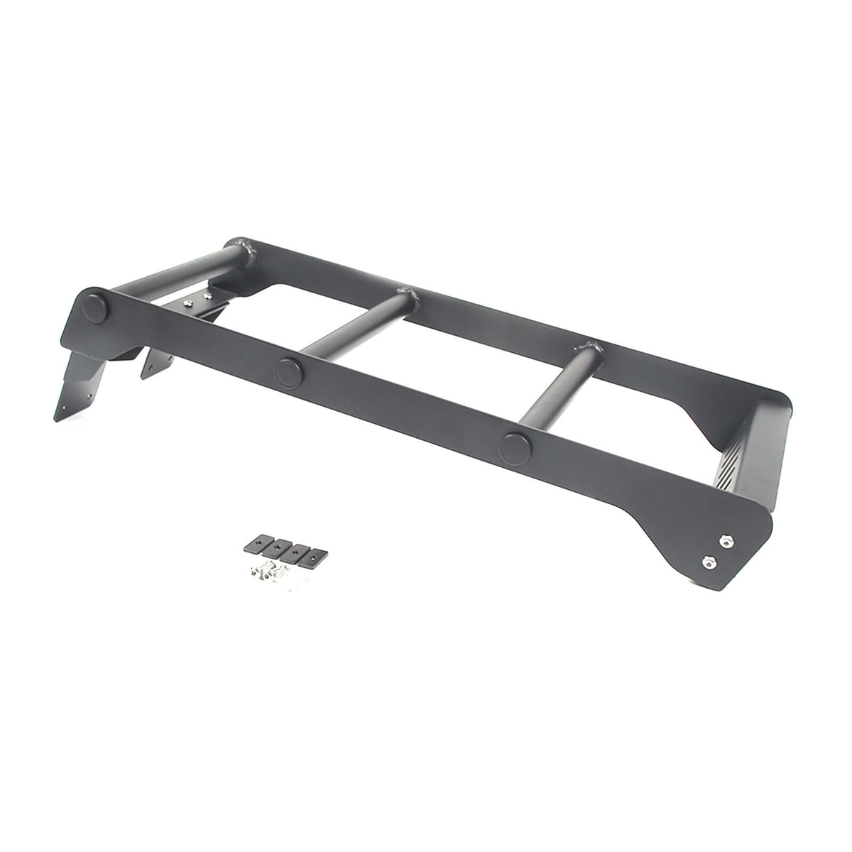 Alloy Black Ladder Luggage basket Side Ladder Climb For Hummer H3 2005-09 US 6