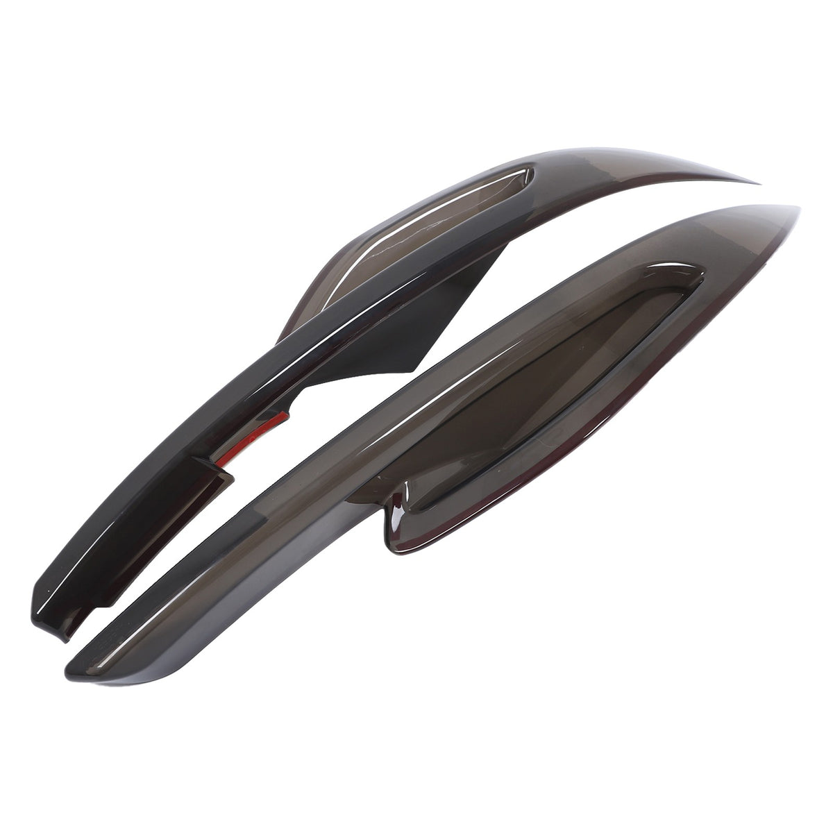 Smoked Black Rear Tail Light Guard Cover Trim For Lotus Emira V6 I4 2021-2025 5