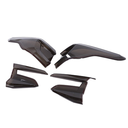 Smoked Black Rear Tail Light Guard Decor Cover Trim For Subaru Crosstrek 2024+ 15