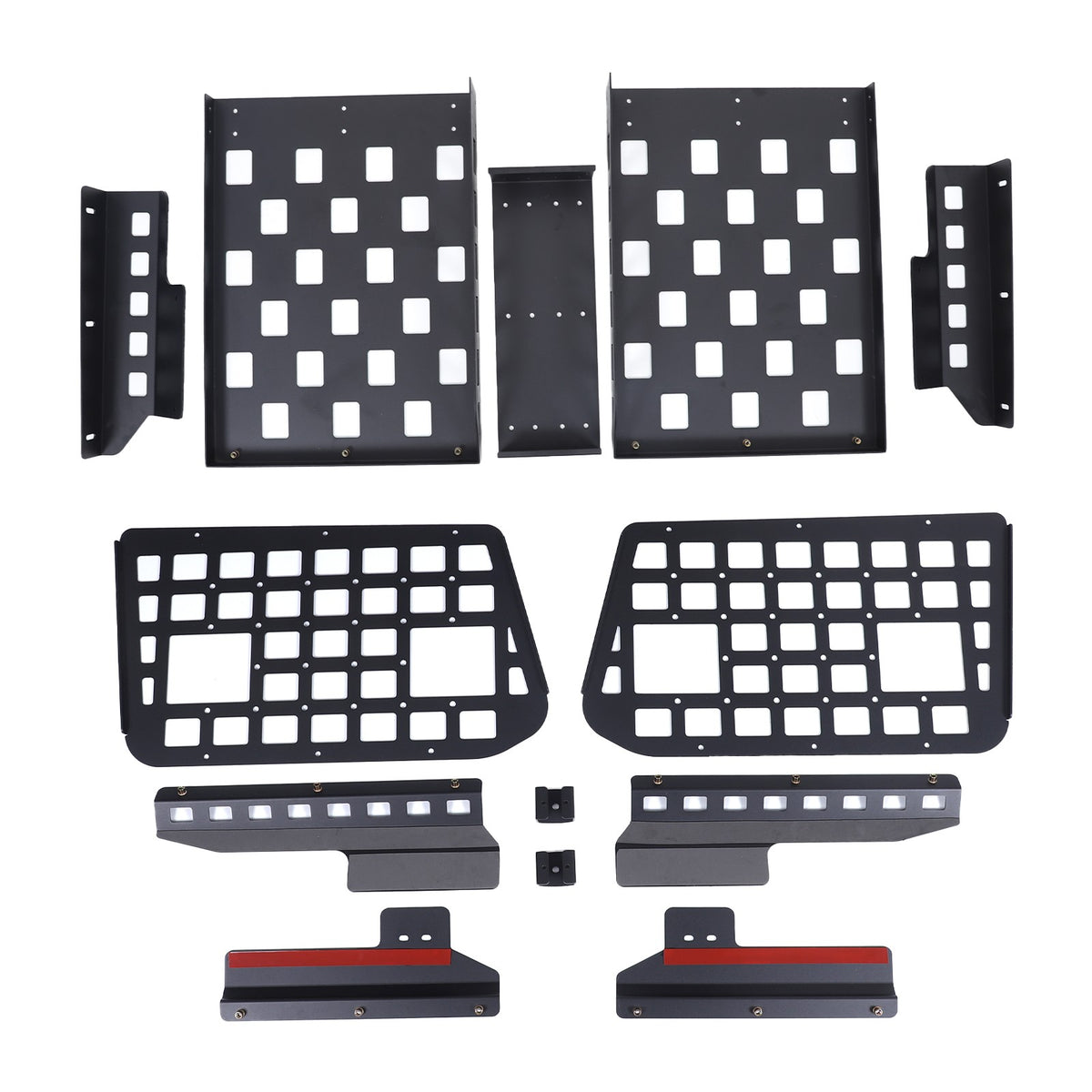 Molle Panel Trunk Shelf Storage Rack For Toyota Land Cruiser Prado LC250 2024+ 3