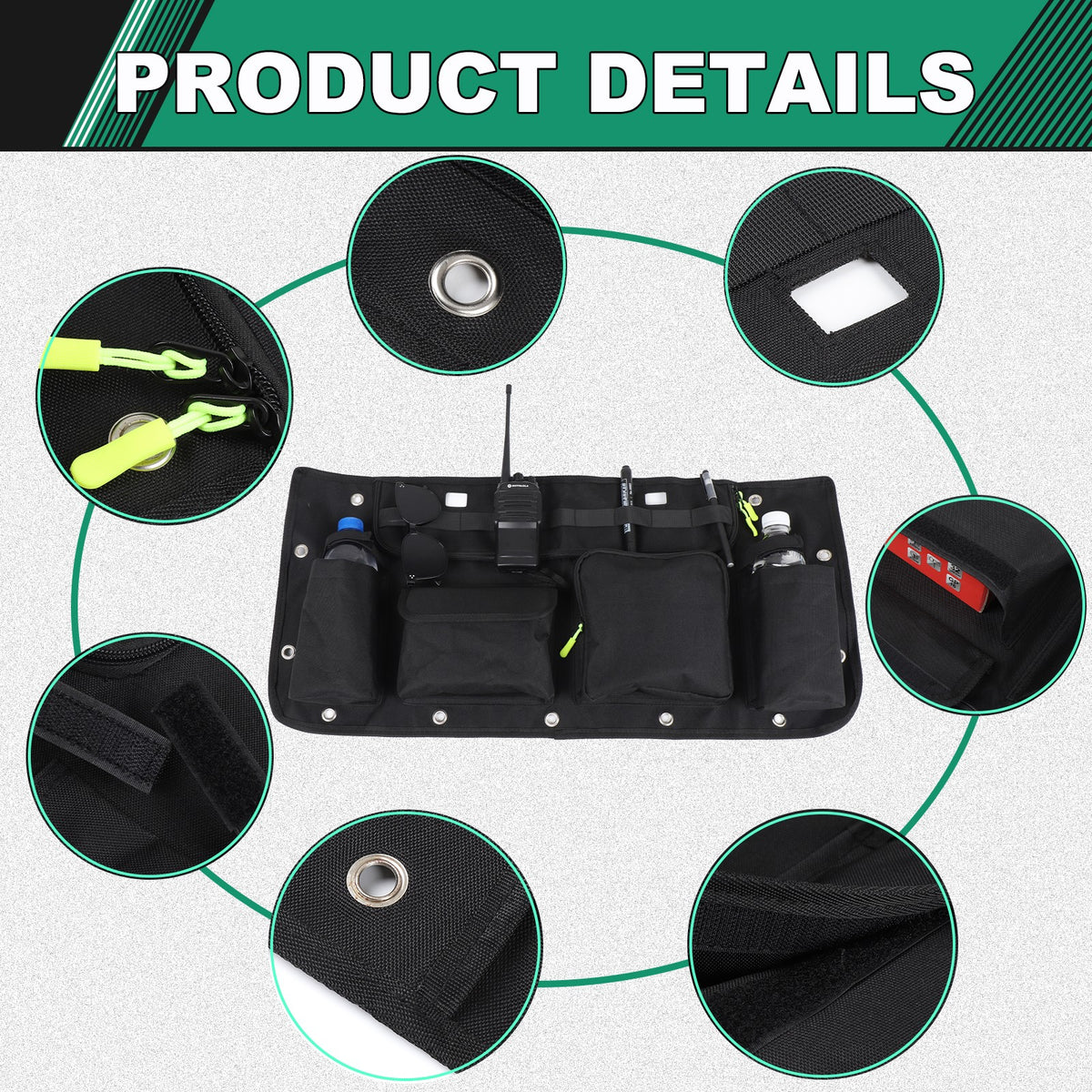 Tailgate Hanging Storage Bag Tray For Land Rover Defender L663 2020+ 24