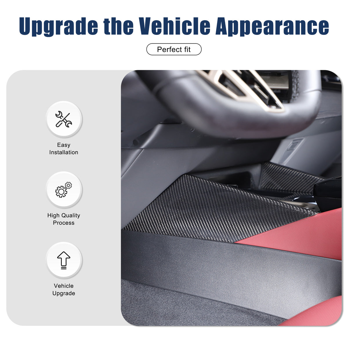 Real Carbon Fiber Console Gear Shift Box Side Trim For BMW 5 Series G60 i5 2024+ 18