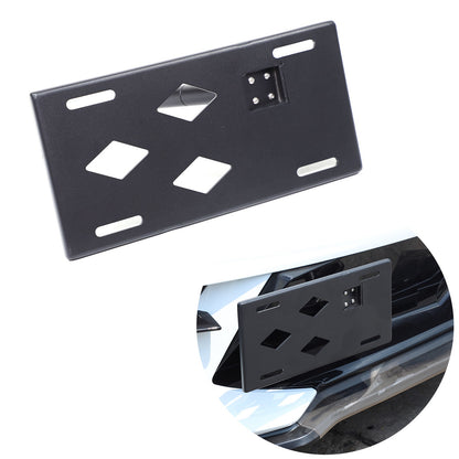 Front License Plate Side Mount Bracket US Version For Corvette C8 2020+ 2