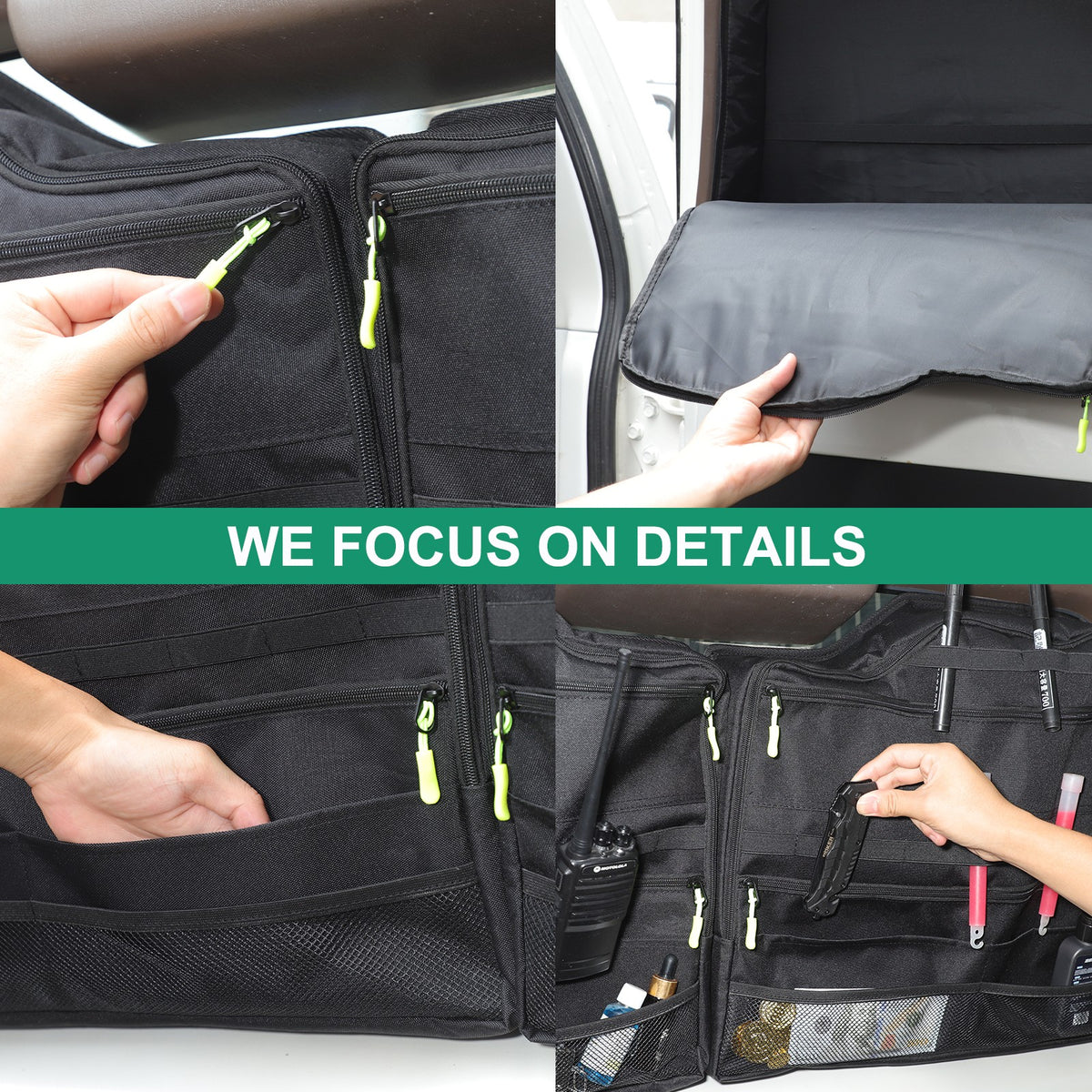 Rear Trunk Door Window Storage Bag Tray Box For Toyota Prado LC90 1996-2002 US 11