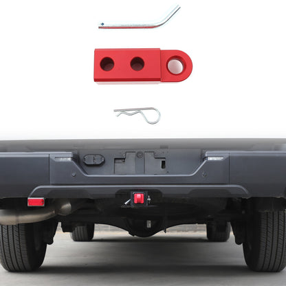 Red Alloy Trailer Mount Receiver Hitch Tow Hook For Toyota Tundra 22+ US 13