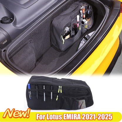 Rear Cargo Trunk Organizer Side Storage Bag Box for Lotus EMIRA 2022-25 1