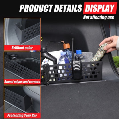 Right Trunk Side Storage Baffle Box Tray Molle Panel For Honda Pilot 2016-2022 2