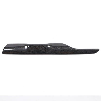 Real Carbon Fiber Console Gear Shift Frame Side Cover For Toyota Supra A90 19-25 12