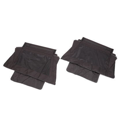 Black ABS Rear Door Window SunShade Cover For BMW X3 G01 2018-2024 15