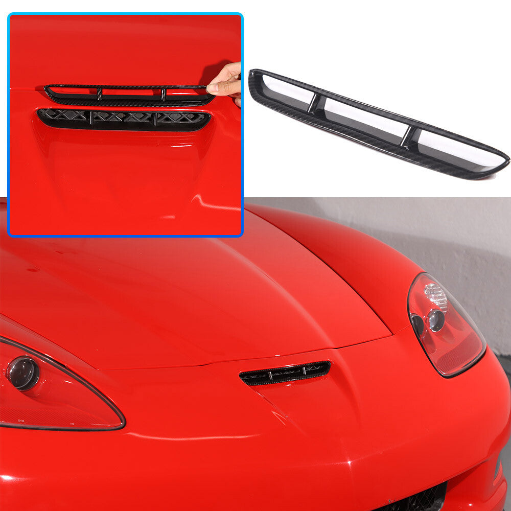 ABS Carbon Fiber Interior Exterior Cover Trim Kit For Corvette C6 2005-2013 196