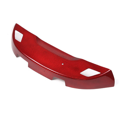 Real Carbon Fiber Inner Rearview Mirror Base Cover Trim For Corvette C7 2014-19 9