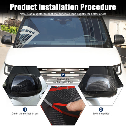 Real Carbon Fiber Side Mirror Cover For LR Range Rover Sport L461 Vogue L460 23+ 24
