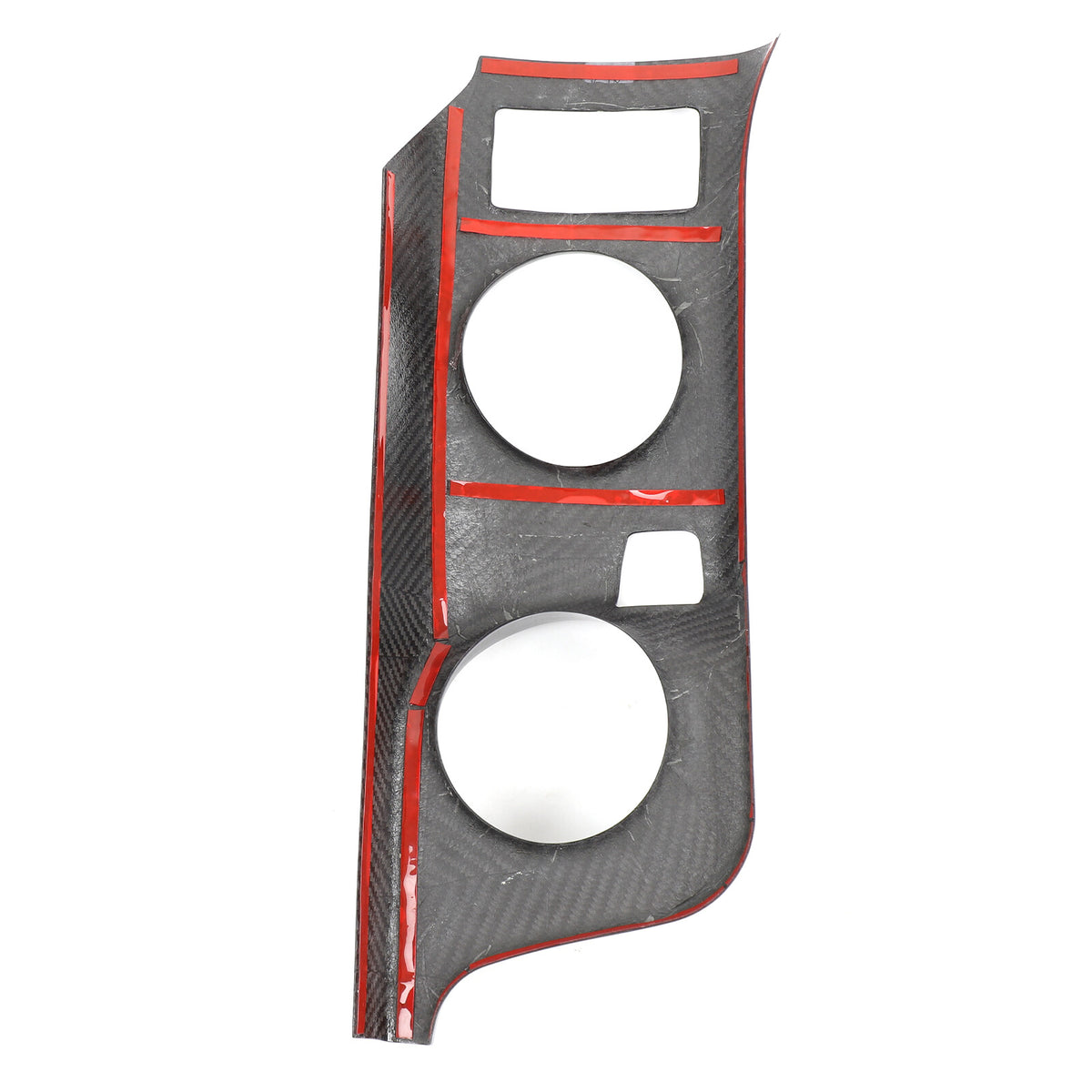 Real Carbon Fiber Center Console Cup Holder Panel Trim for Nissan 400Z 8