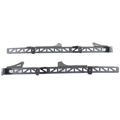 Carbon Steel A-Pillar LED Light Bar Mount Bracket For Hummer H2 2003-2009 18