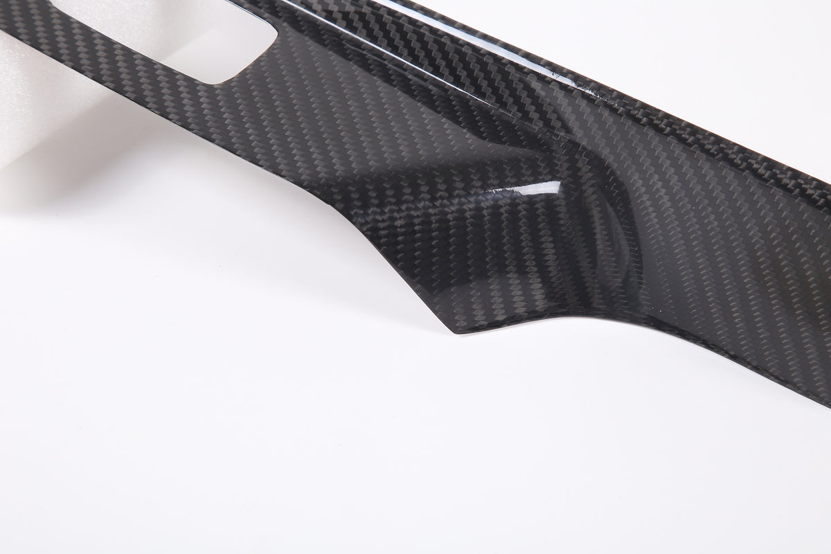 Real Carbon Fiber Window Lift Panel Cover Trim For Corvette C8 Convertible 20+ 4