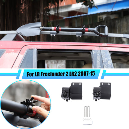 Lift Shovel Holder Offroad Roof Rack Bracket For LR Freelander 2 LR2 L359 07-15 1