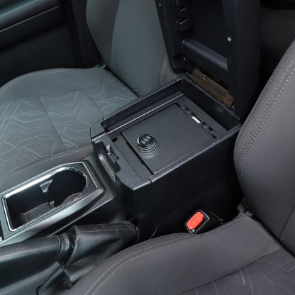 For Toyota Tacoma 2016-2023 Black Center Console Gun Safe Storage Box Vault 11