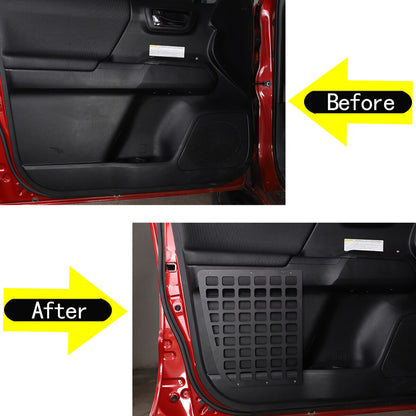 Rear Inner Door Interior Storage Panel Shelf Rack For Toyota Tacoma 2016-2023 12