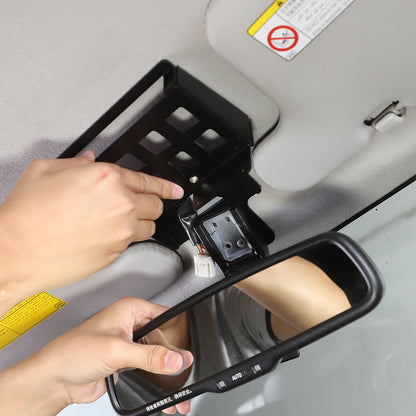 Alloy Rearview Mirror Storage Cover Trim box For Toyota FJ Cruiser 2007-21 12