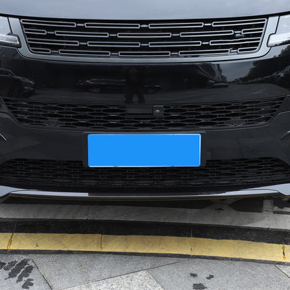 ABS Carbon Fiber Front Center Bumper Trim For LR Range Rover Sport L461 2023+ 14