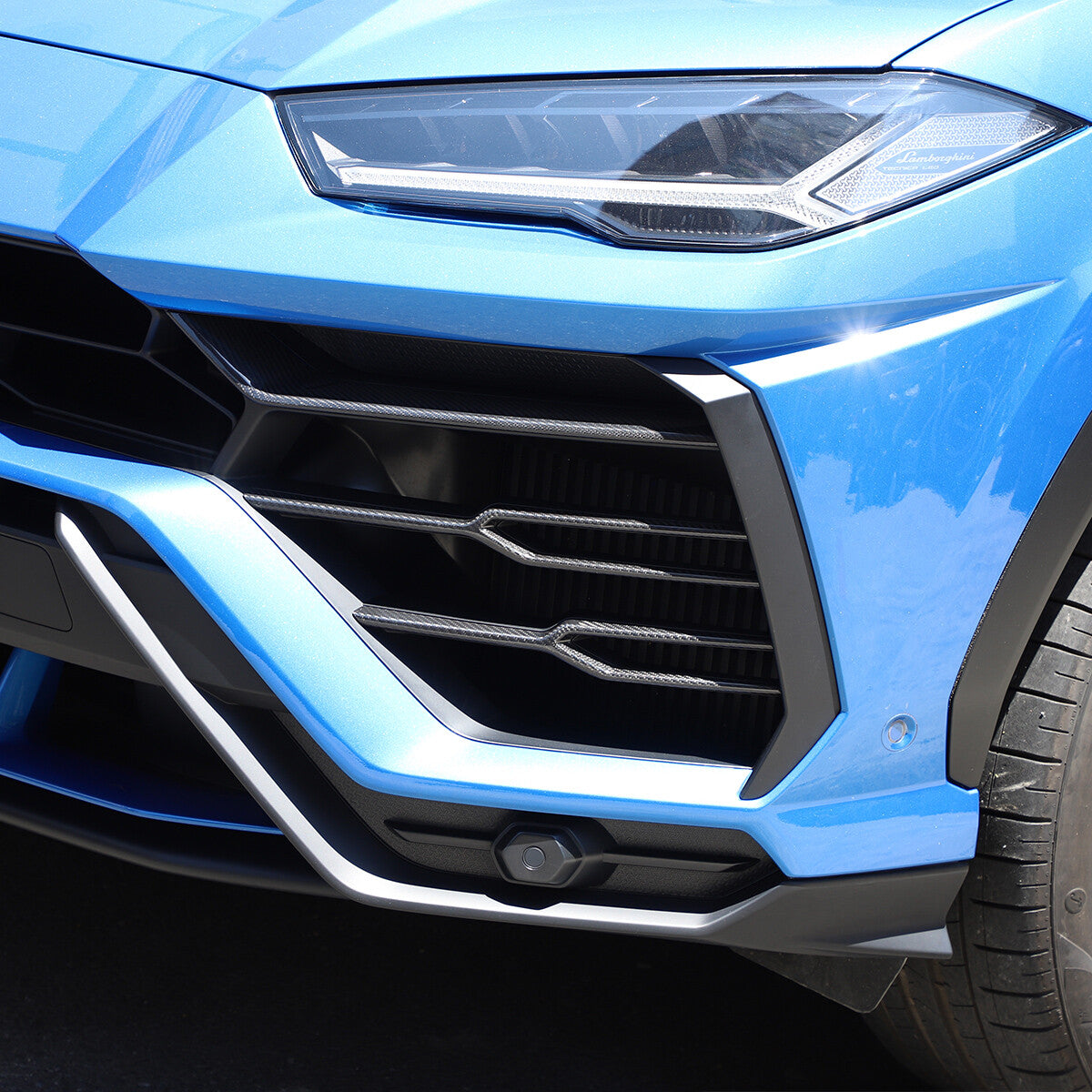 Real Carbon Fiber Exterior Decor Accessorie Trim For Lamborghini Urus 2018-21 6