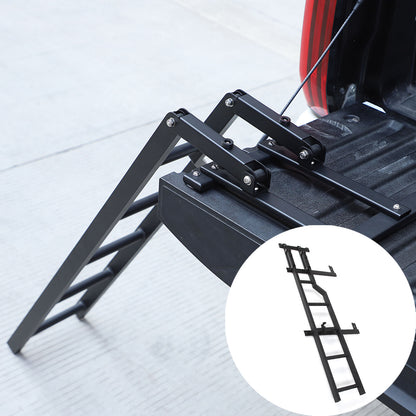 Pickup Foldable Truck Tailgate Ladder Foot Step Ladder For Toyota Tundra 22+ US 23
