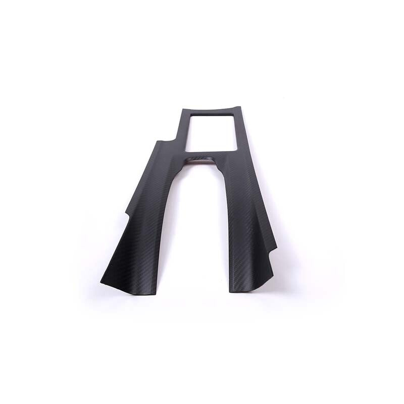Matte Real Carbon Fiber Console Gear Shift Trim Sets For Nissan GTR R35 08-16 6