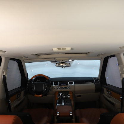 Car Full Window Sunshade Cover Shades Sun Visor For LR Range Rover Sport 2005-13 6