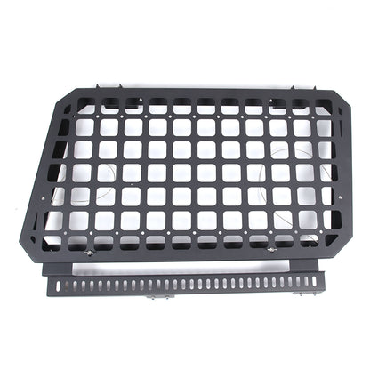 Aluminum Rear Window Armor Protector Molle Panel Cover For Hummer H2 SUV 03-09 13