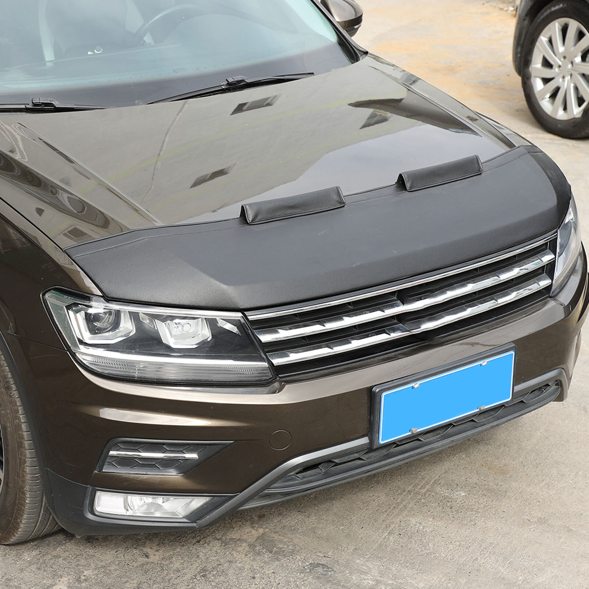 Car Bonnet Bug Shield Hood Protector Deflector FOR VW Tiguan 2018-2021 US 7