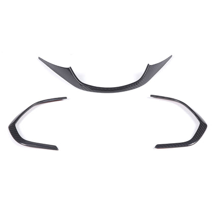 Real Dry Carbon Fiber Interior Center Full Trim Set Kit For Corvette C7 2014-19 101
