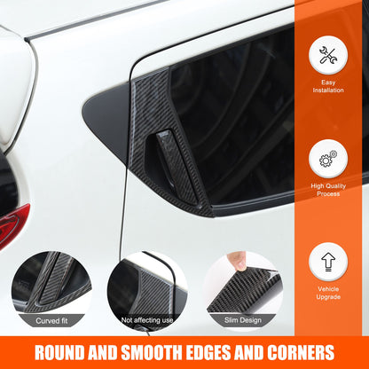 Soft Carbon Fiber Interior Center Console trim Sticker For Nissan Juke 2011-2019 193