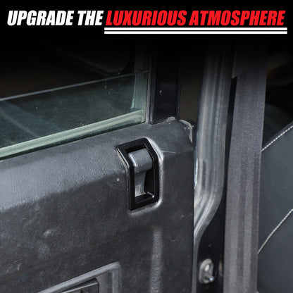 Aluminum Door Latch Outer Trim Cover For Land Rover Defender 90 L316 2004-2018 20