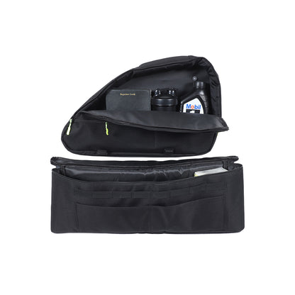 Black Rear Trunk Left Side Storage Bag Organizer For Honda Odyssey RB3 2014-24 3