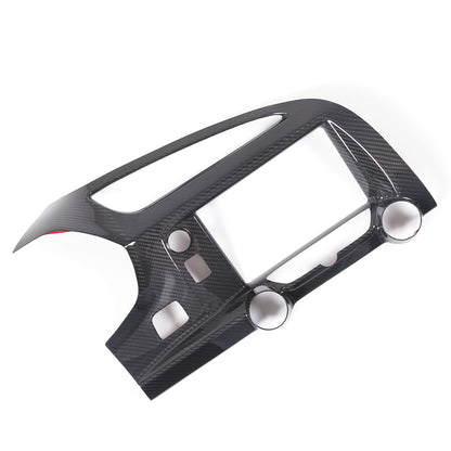 Real Dry Carbon Fiber Interior Center Full Trim Set Kit For Corvette C7 2014-19 4
