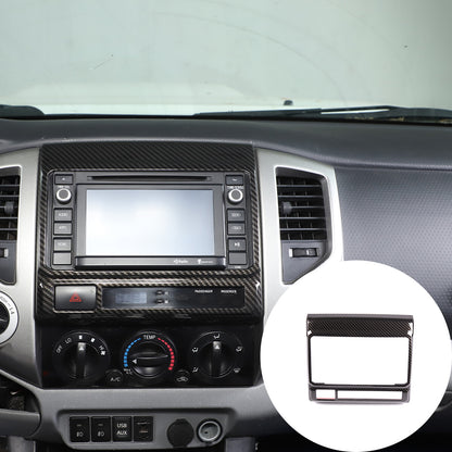 Carbon Fiber Color Central Control Full Frame Trim Set For Toyota Tacoma 2011-15 10