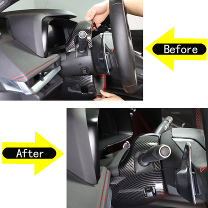 Carbon Fiber ABS Interior Full Decor Cover Trim Kit For Corvette C8 2020-2025 - Styles 36-40 32