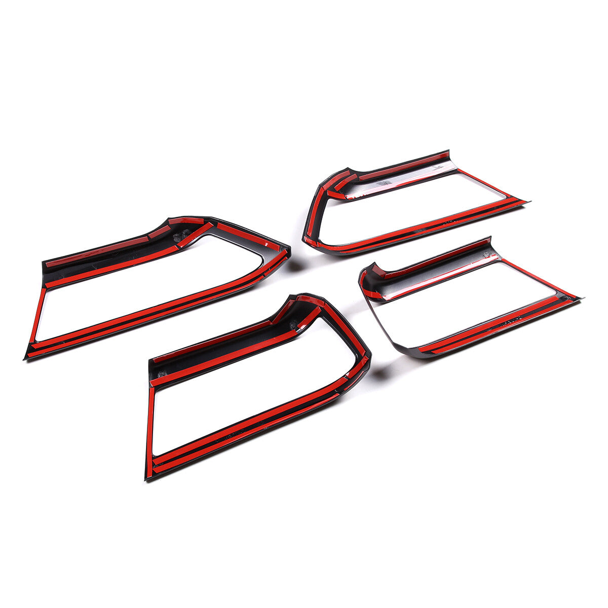 Matte Black Inner Door Handle Trim Cover For Land Rover Defender 110 2020-23 6