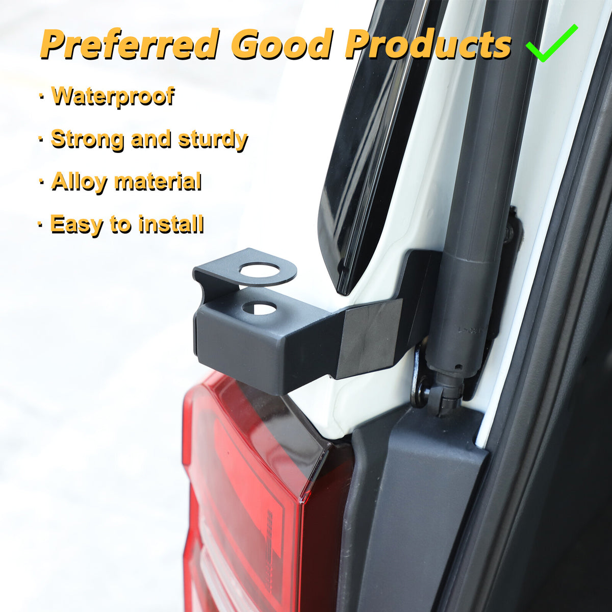 Trunk Tailgate Antenna Mount Holder Bracket For Toyota Land Cruiser LC250 24+ 15