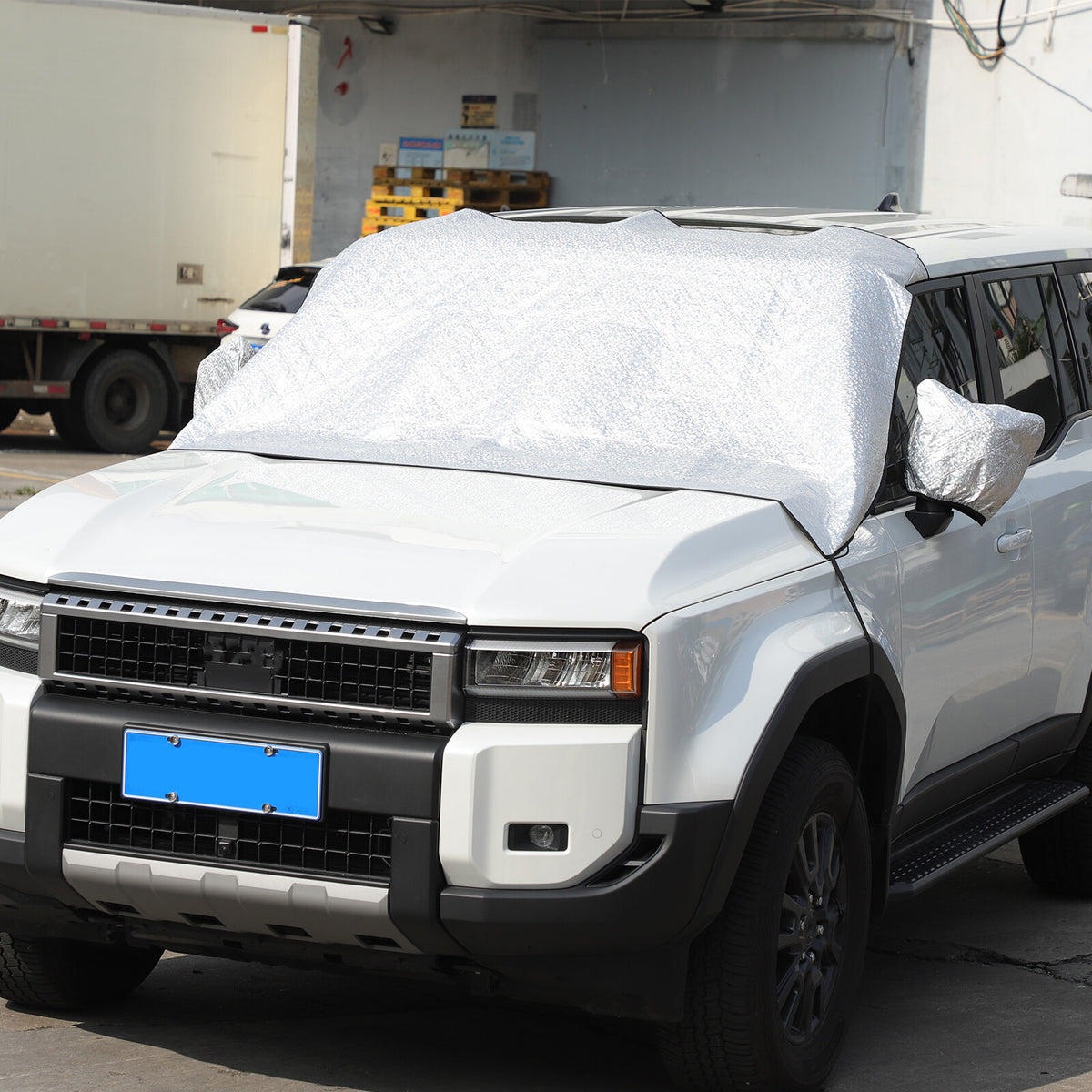 Car Windshield Snow Cover Front Guard For Toyota Land Cruiser LC250 2024 US 8