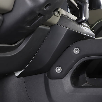 Matte Black ABS Center Console Knee Side Cover For Land Rover Defender 2022-23 3