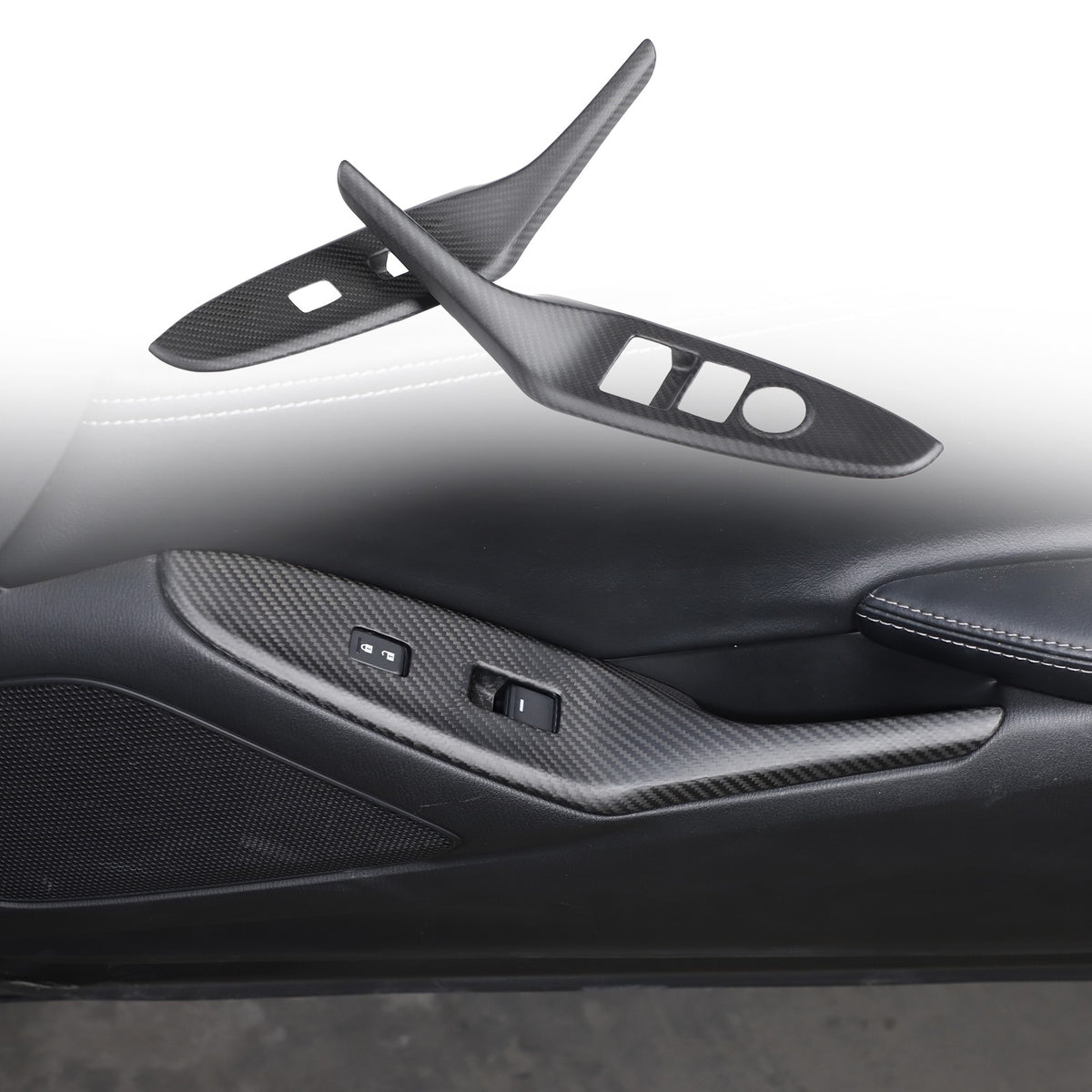 Matte Real Dry Carbon Fiber Interior Full Trim For Mazda MX-5 Miata 2016-2026 51